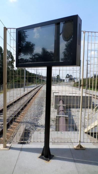 Apel - CPTM Estação Vila Aurora - Painel Informativo Plataforma