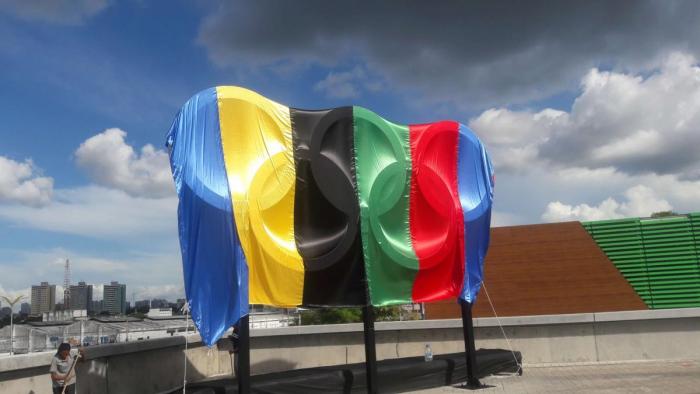Olimpiadas 2016 - Arena Manaus - Aros Olimipicos