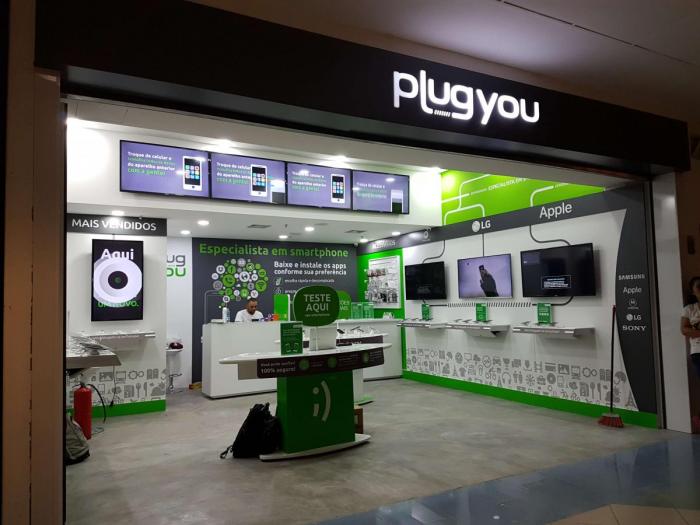 Allied -Lojas Plug You Guarulhos - Video wall 4x1