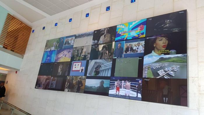 Globosat - Recepção - Video wall 6x4 133232