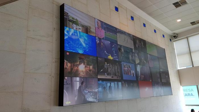 Globosat - Recepção - Vídeo wall 6x4 133232